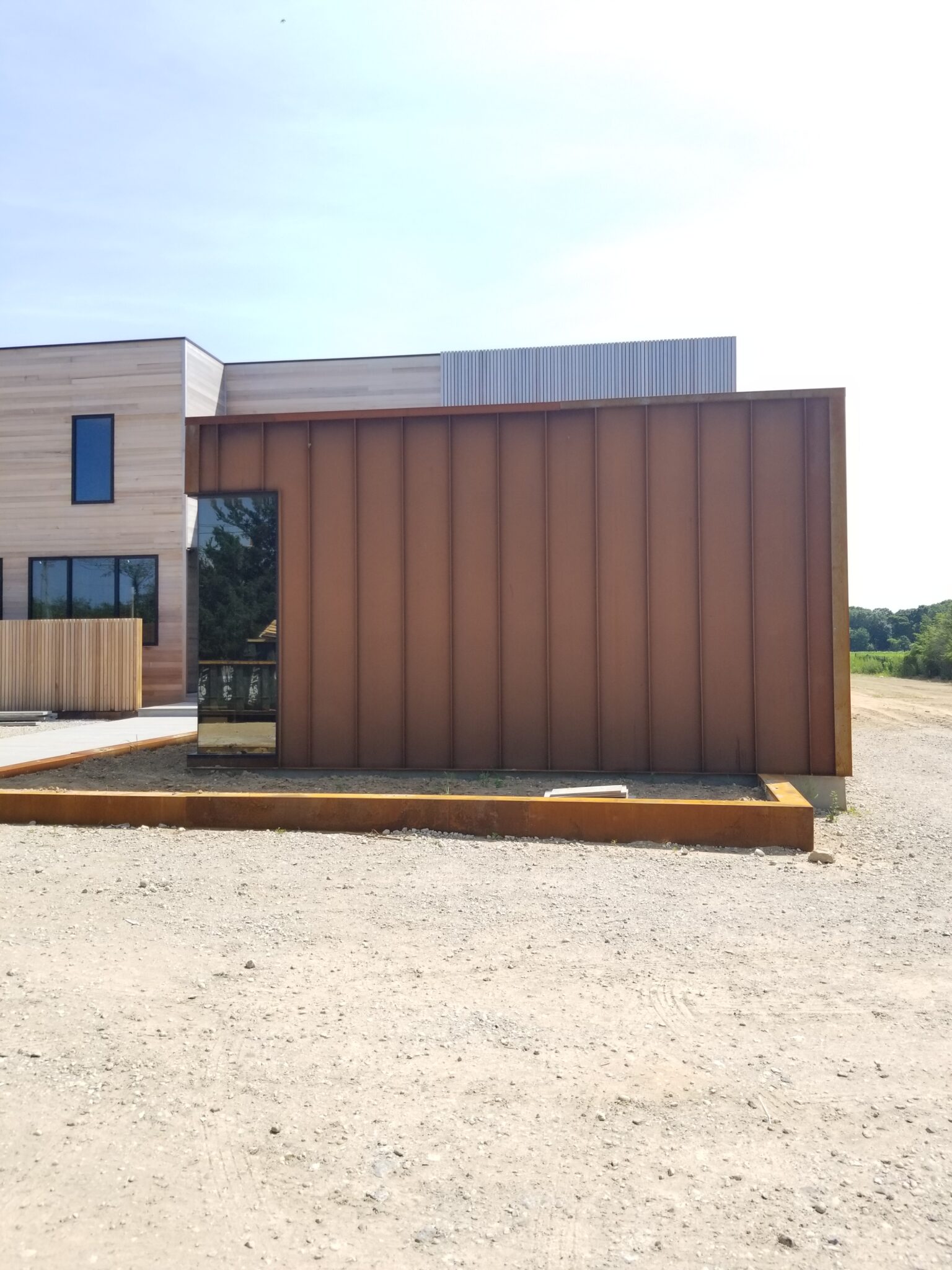 150SS 22ga CorTEN Metal Roofing 1